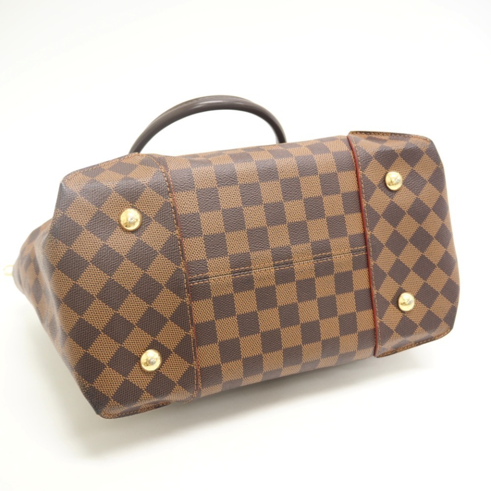 LOUIS VUITTON Caissa Tote Damier Bag Handbag Shoulder Laptop Brown - Picture 4 of 10